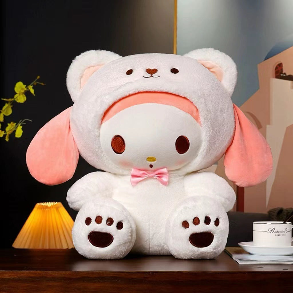 (づ｡◕‿‿◕｡)づAdorable Pacha Dog Plush Your Cuddly Companion